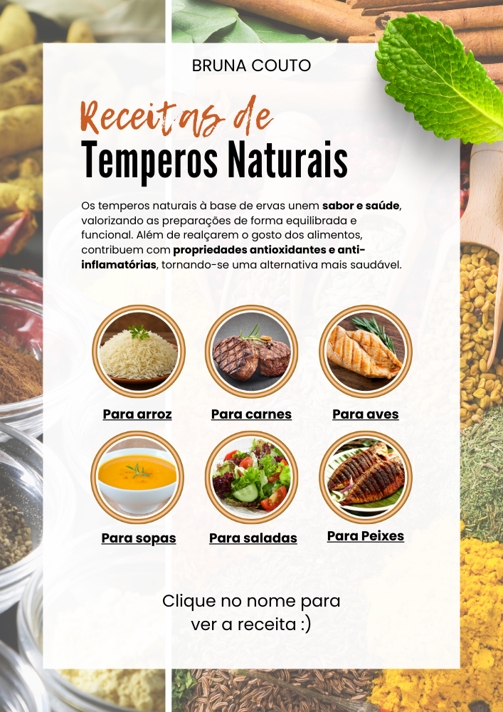 Temperos Naturais